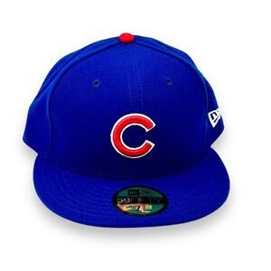 Chicago Cubs MLB Authentic 59FIFTY Official on field Royal Fitted Hat